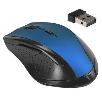 USB Bezdrôtová Myš Herné Hráč 2.4 GHz Mini Prijímač 6 Kľúče Odbornej Počítačovej Myši Hráč Myši Na Počítač PC, Notebook