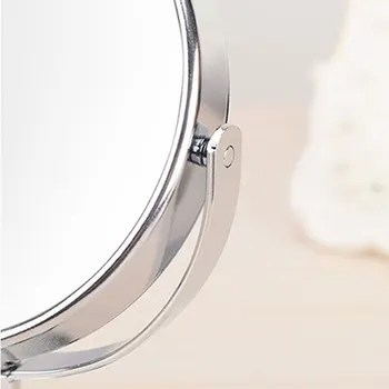 Zväčšovanie Plochy Make-Up Zrkadlo Profesionálne 360 Rotujúce Mini Make-Up Zrkadlo S Prenosné Dve Prísavky Kozmetické Nástroj