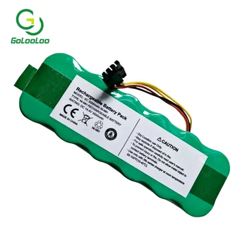 Vysávač Batérie pre Ecovacs Zrkadlo CR120 kontakty batérie NI-MH Dobíjacie pre Dibea panda X500 X580 kk8 batérie 14,4 V 3500mAh