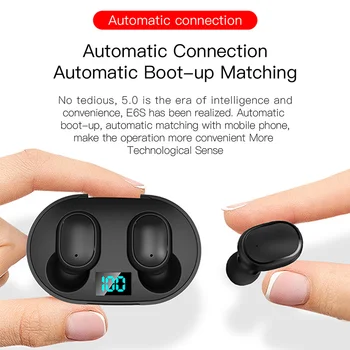 Bezdrôtová Bluetooth Slúchadlá s Mikrofónom Tlačidlo Ovládací TWS Bluetooth Slúchadlá Športové Nepremokavé Bezdrôtové Headsety, Slúchadlá