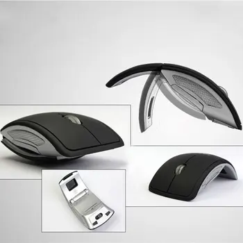 Nové 2.4 G Wireless Mouse Skladacia Počítačová Myš Mini Travel Notebook Vypnúť Myš, USB Prijímač pre Notebook PC