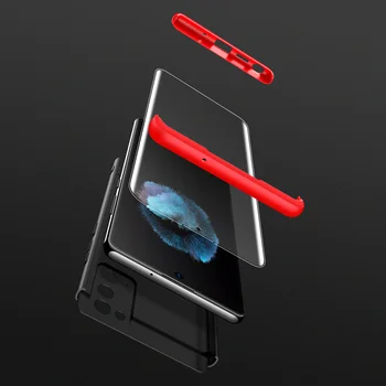 Puzdro Pre Galaxy Note 20 Ultra 360 Stupeň Plnú Ochranu Pevný Matný Kryt Pre Samsung Galaxy Note 10 Plus Note9 Note8 Prípade Couqe