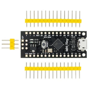 MH-Drobné ATTINY88 micro vývoj doska 16Mhz /Digispark ATTINY85 Inovované /NANO V3.0 ATmega328 Rozšírené Kompatibilný pre Arduino