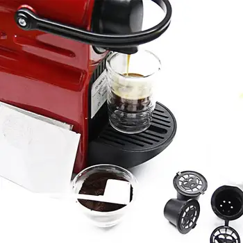 1PCS kávovar Opakovane Nehrdzavejúcej Ocele Naplniteľné Kávové Kapsule Filter pre Nespresso Stroje Coffeeware Pre Kuchyňa