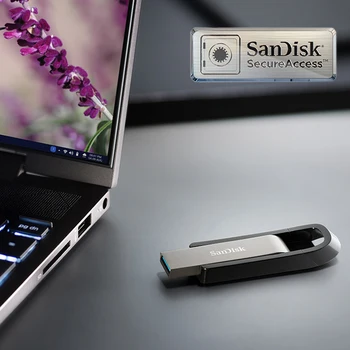 SanDisk USB Flash Disk CZ810 64 GB Vysoká Rýchlosť 400MB/s U Disku USB 3.2 Pero Disk 128 gb kapacitou 256 GB USB 3.0 kl ' úč Flash Memory Stick