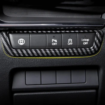 Auto Panel Interiéru Tlačidlo Rám, Kryt Výbava Prístrojovej Doske Prepínač Tvarovanie Nálepka pre Mazda 3 Axela BP Príslušenstvo 2020 2021