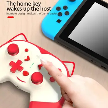 Roztomilý Bezdrôtový Pro Controller Gamepad Pre Nintendos Prepínač/LitePro Joypad Ovládač Konzoly Radič Ovládanie Hry Príslušenstvo