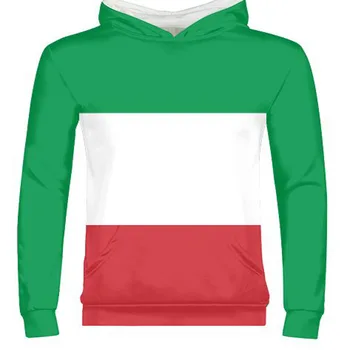 TALIANSKO muž zákazku názov počet ita mikina na zips národ vlajky talianska krajiny italia college tlač fotografií text chlapec oblečenie