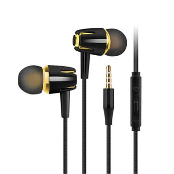 3,5 mm In-Ear Slúchadlá Slúchadlá S Mikrofónom Nastaviteľné Objem Upgrade Verzia Subwoofer Herné Headset Slúchadlá Drôtové Slúchadlá