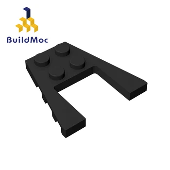 BuildMOC Montuje Častice 43719 4x4 Pre Stavebné Bloky Súčastí DIY elektrické Vzdelávacie Tehly Väčšinu Modelu darček Hračky
