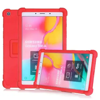 Kartu 8.0-palcový 2019 Prípad Tabletu Samsung Galaxy Tab 8 SM-T290 SM-T295 Silikónový Ochranný Kože Shell Stojan Funda Para Prípade
