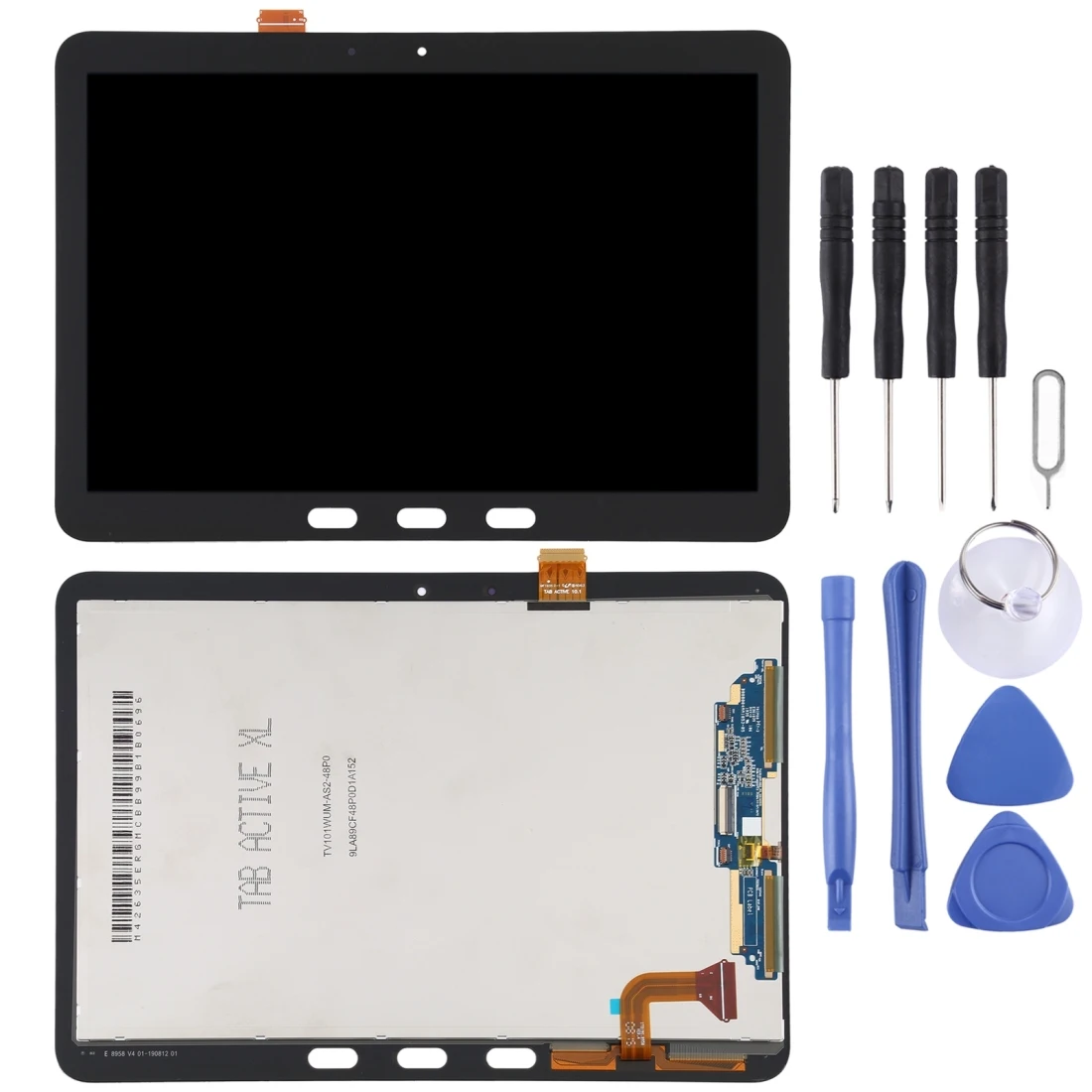 IPartsBuy pre Samsung Galaxy Tab Active Pro SM-T540/T545/T547 LCD Displej a Digitalizátorom. Plný Montáž 1