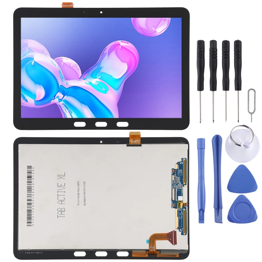 IPartsBuy pre Samsung Galaxy Tab Active Pro SM-T540/T545/T547 LCD Displej a Digitalizátorom. Plný Montáž 4