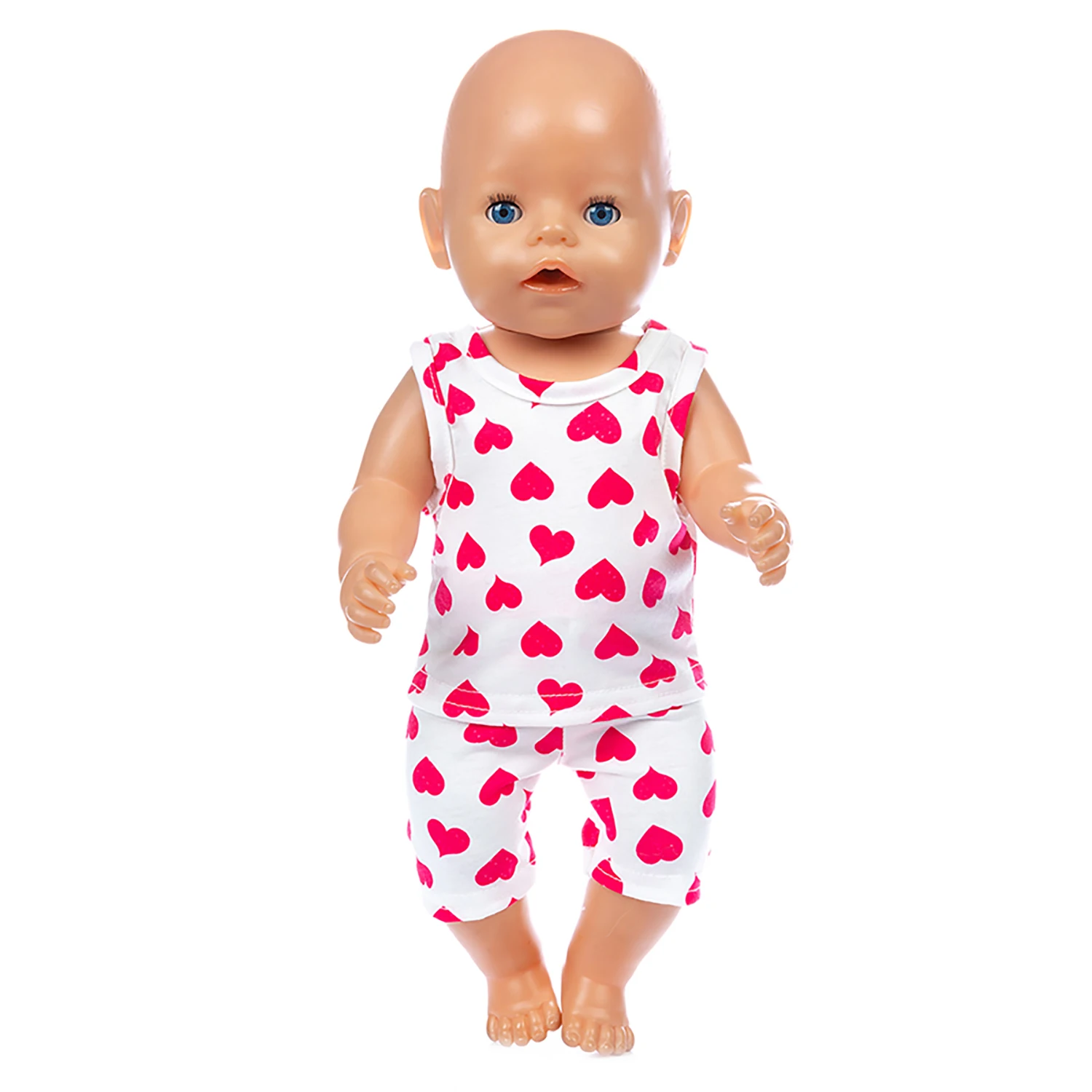 2021 Nové Letné Vyhovuje Doll Oblečenie vhodné Pre 18 palcov/43 cm narodil baby Doll oblečenie reborn Bábiky Príslušenstvo 0