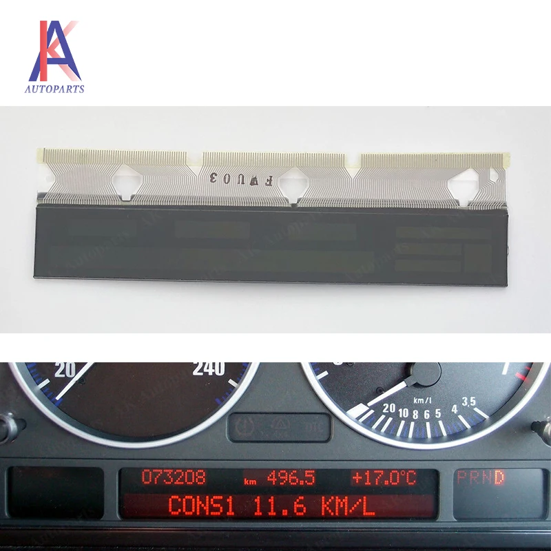 Prístrojového panelu LCD Displeji Na BMW X5 E53 E38 E39(-2003) Dashboard Pixel Opravy 2