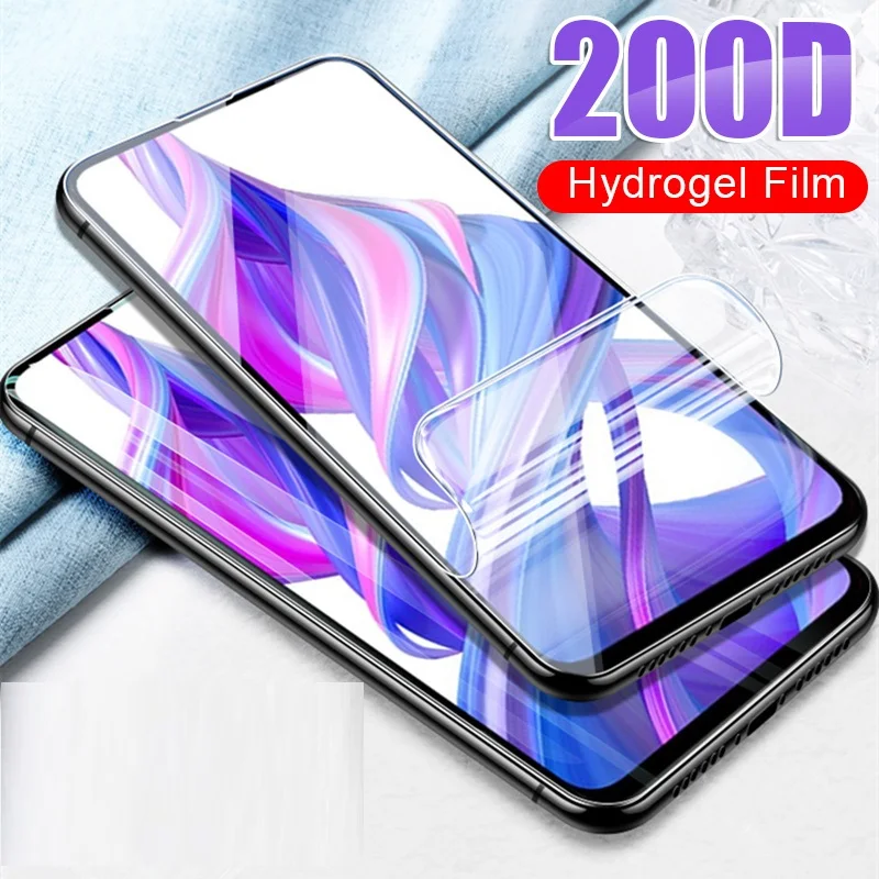 Hydrogel Film Z Nova 5t Nie Skla S Smart 2019 2018 pre Huawei Honor 9X 9 10 Lite 8X 7A 20i 20 Pro Screen Protector Predné Film 2
