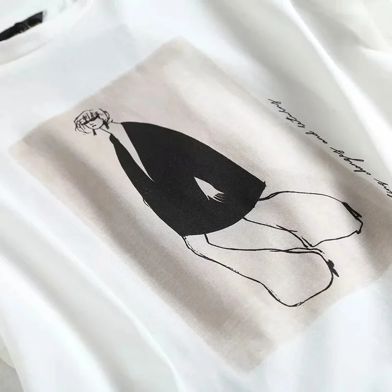 Ochrnutú Anglicko High Street Vintage Móda Dievčatá Oneck Bavlna Letné T-Shirt Ženy Harajuku Tričko Camisetas Verano Mujer 2021 2