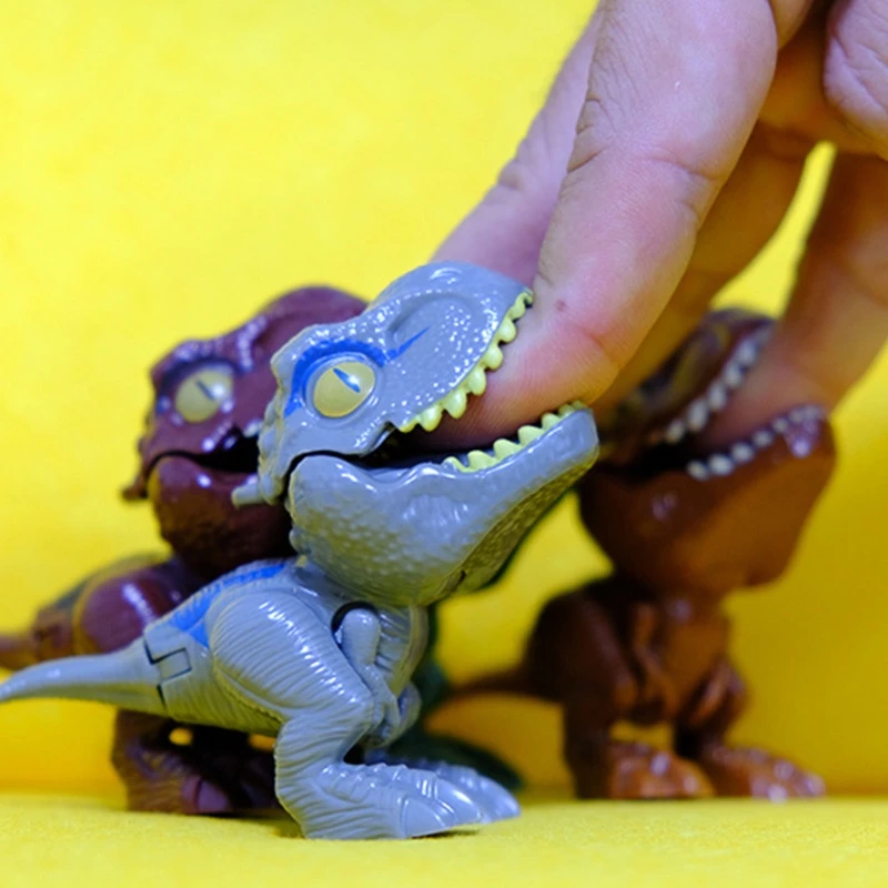 1pc Prst Dinosaurie Vajcia Hračka na Kreatívne Zložité Tyrannosaurus Model Dinosaura Hračka pre Deti, Darčeky 3