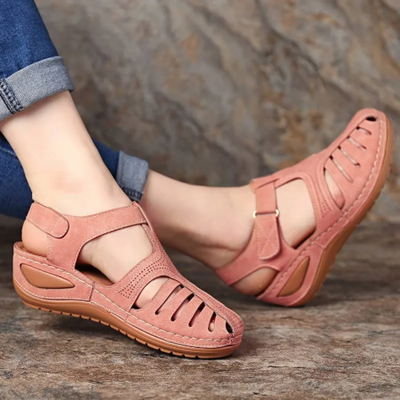 Ženy Sandále Nové Letné Topánky Žena Plus Veľkosť 44 Podpätky Sandále Pre Kliny Chaussure Femme Bežné Gladiator Sandalen Dames 1