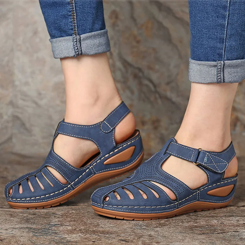 Ženy Sandále Nové Letné Topánky Žena Plus Veľkosť 44 Podpätky Sandále Pre Kliny Chaussure Femme Bežné Gladiator Sandalen Dames 3