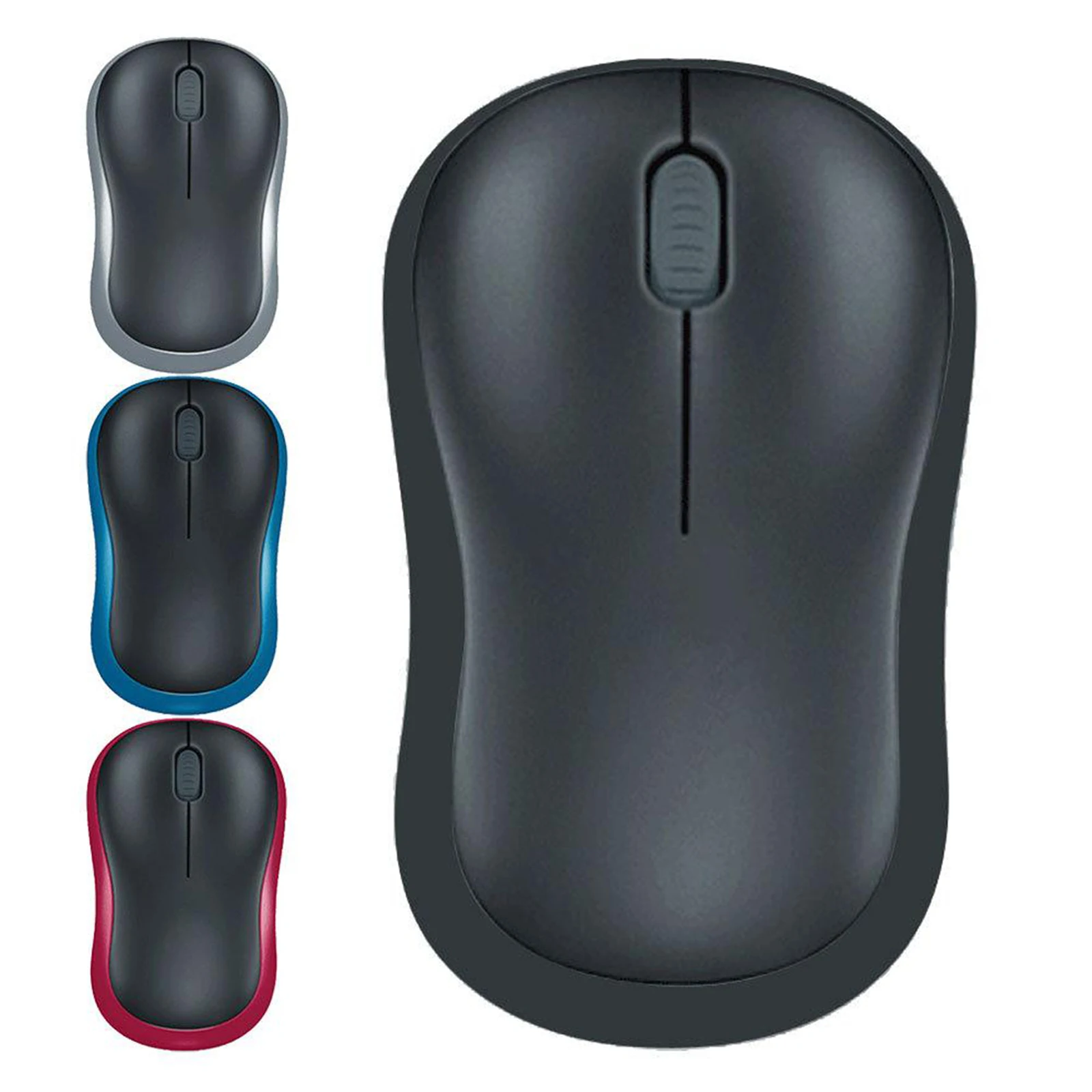 2.4 GHz Wireless Mouse USB Prijímač Hráč Na PC Prenosný počítač Stolový Počítač Mouse Myš Pre Notebook 2