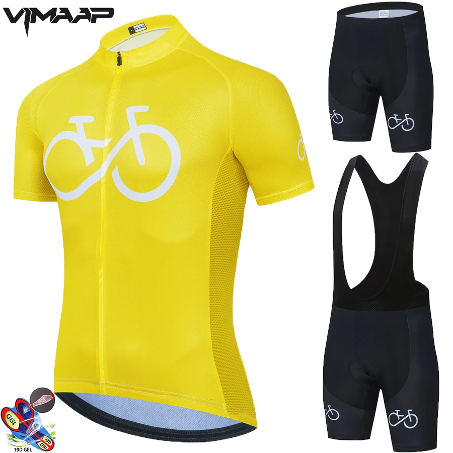 Cyklistický Dres 2021 Pro Team Muži Krátky Rukáv Ropa Ciclismo Hombre MTB Priedušné Letné Cyklistické Oblečenie Požičovňa Športového Nastaviť 0