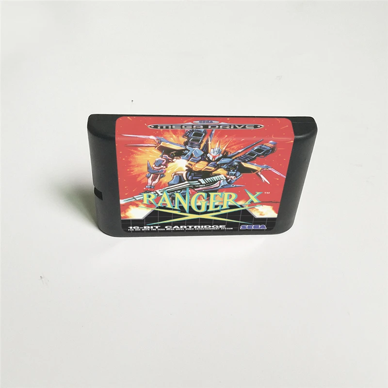 Ranger X - EUR Kryt S Retail Box 16 Bit MD Hra Karty pre Megadrive Genesis, Video Herné Konzoly 0