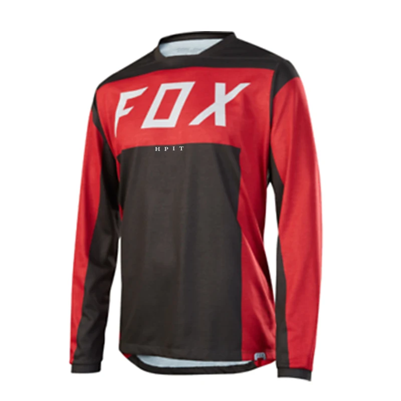 Moto Cyklistický Dres Dlhý Rukáv Cyklistika Enduro Mtb Tričko Zjazdové T-shirt Camiseta Motocross Mx Horský Bicykel Oblečenie Fox Mtb 5