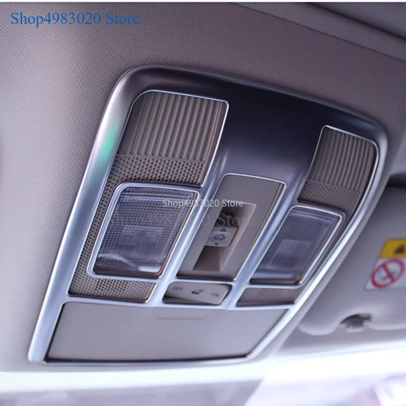 Interiéru vozidla Prepnúť Panel Chrome ABS Predné Hlavu+zadné Zadné Čítanie Čítanie Svetlo Lampy Výbava Pre Mazda CX-5 CX5 2013 2016 3