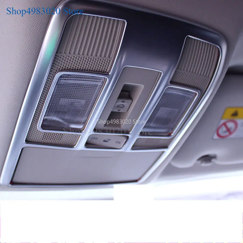 Interiéru vozidla Prepnúť Panel Chrome ABS Predné Hlavu+zadné Zadné Čítanie Čítanie Svetlo Lampy Výbava Pre Mazda CX-5 CX5 2013 2016 5