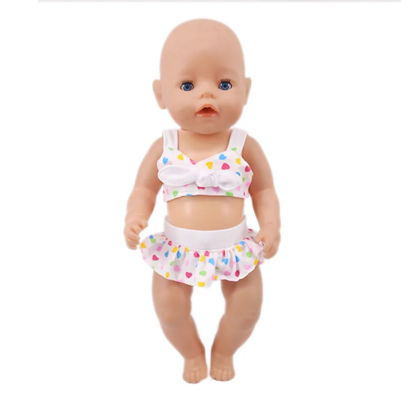 Bábika Letné Nosenie, Plavky 18-Palcové American Doll 40-43 cm Narodené Dieťa Príslušenstvo Pre Dieťa Narodeniny Festival Darček 4