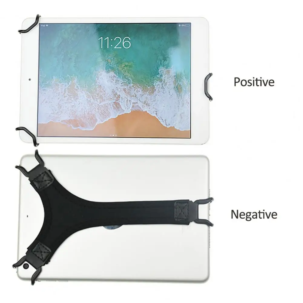 Univerzálny Držiak Prst Grip Nastaviteľné Elastické Kapely Pásik Držiak Pre iPad pre 9/10 palcový tablet 1