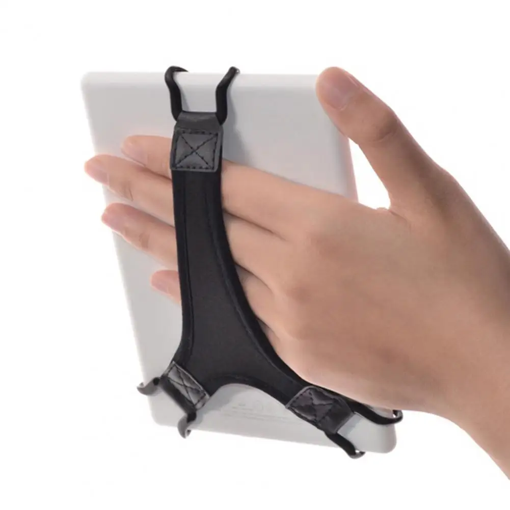 Univerzálny Držiak Prst Grip Nastaviteľné Elastické Kapely Pásik Držiak Pre iPad pre 9/10 palcový tablet 3