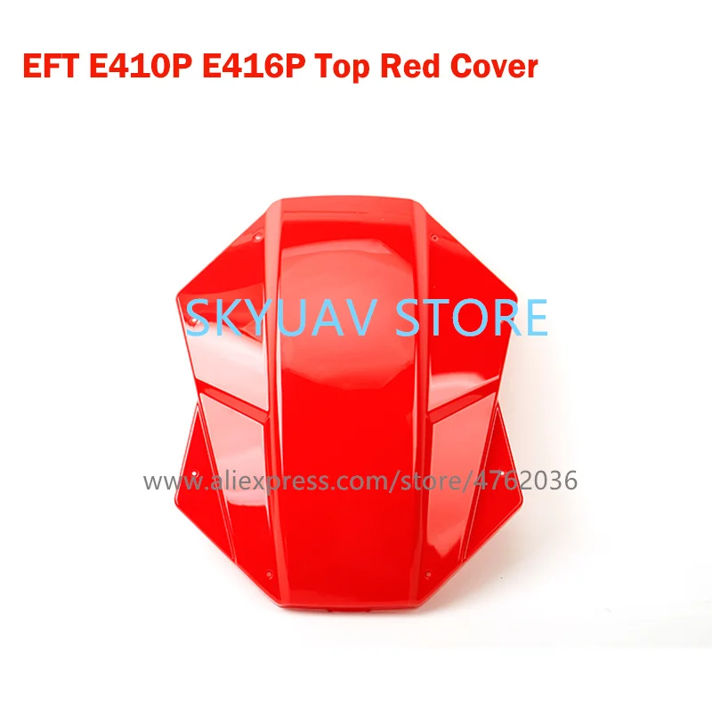 EFT Stroj Hlavu Krytie Modrá Červená Biela Farba na EFT E410P E416P E610P E616P Agricultrural Drone Rám 0