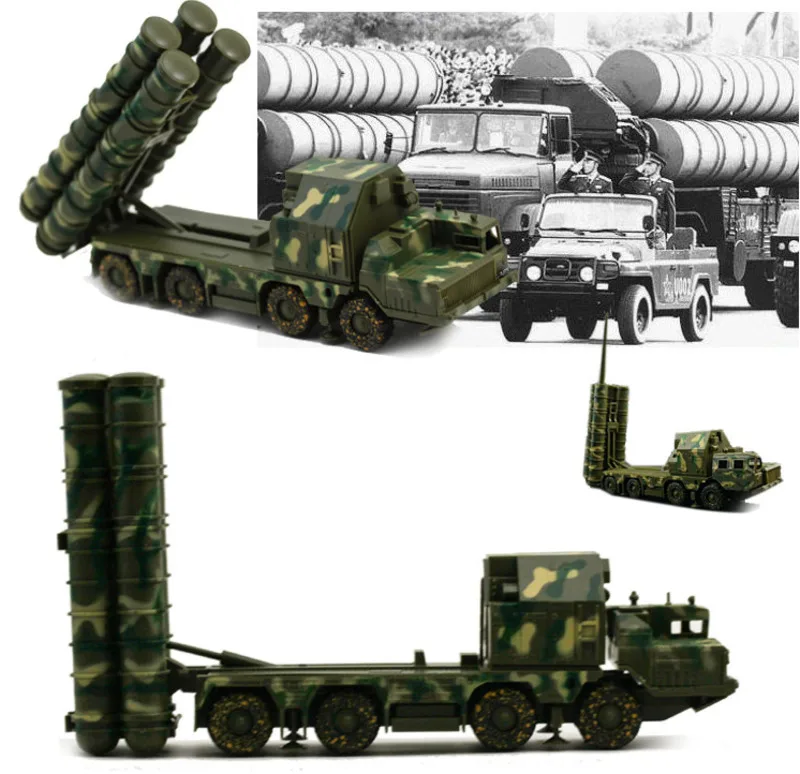 1:72 Vojenských S-300 Balistických Rakiet Systému Radarové Vozidlo Plastové Montáž Truck Puzzle Stavebné Súpravy Vojenské Model Auta, Hračky 3