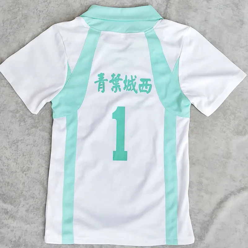 Anime Haikyuu!! Aoba Johsai 4 a 1 Oikawa Tooru Školskú Uniformu Cosplay Kostým Haikiyu Loptu Volley Team Jersey Športové oblečenie 5