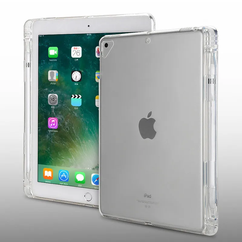 Transparentné puzdro Pre iPad Vzduchu 4 10.9 Pro 11 2018 2020 Pro 10.5 2017 10.2 2019 2020 PC Case For iPad Mini 1/2/3/4/5 Vzduchu 10.5 2019 5