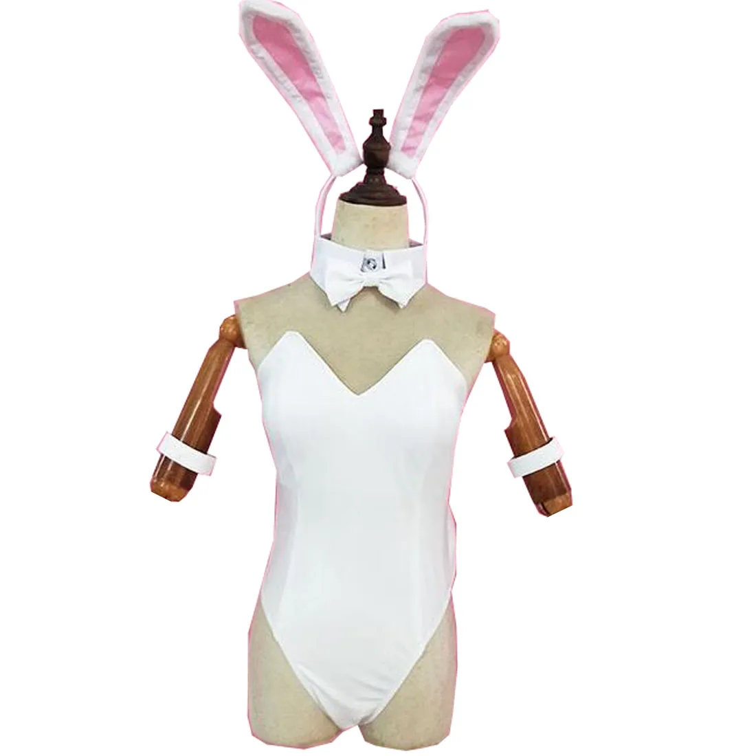 2019 Ženy Cosplay Kostým DVA Bunny Dievča Vyhovuje Sexy Roztomilý Strany Kostýmy Hra Roleplay Bielizeň Kombinézu Clubwear s Ucho 0