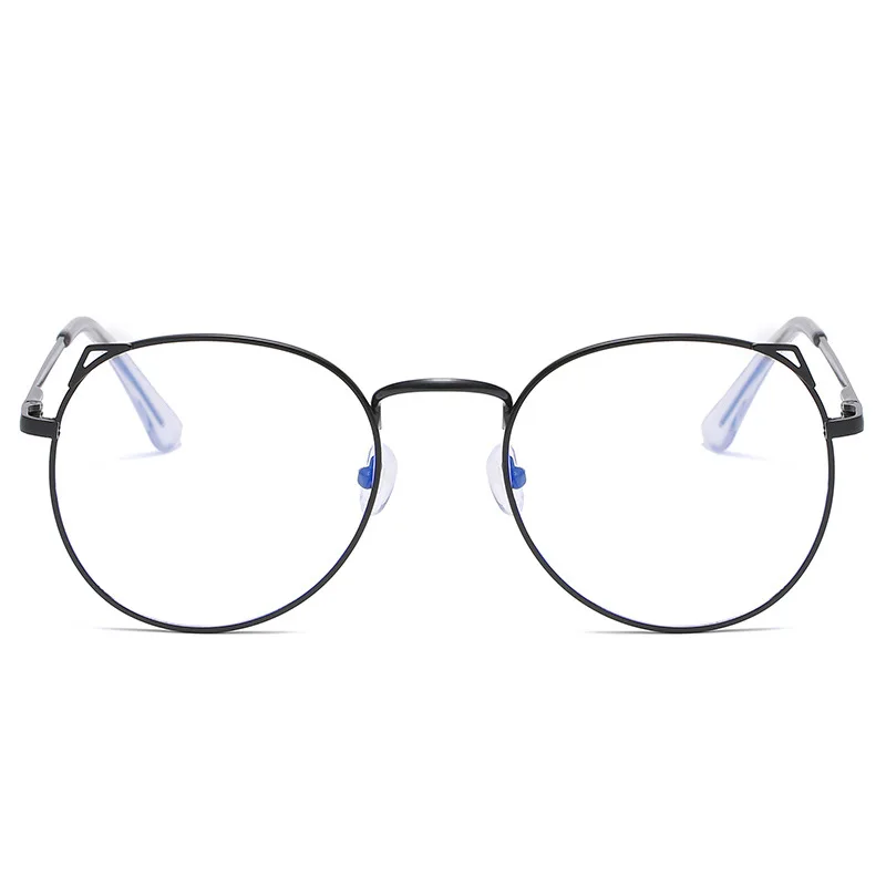 Kovový Rám Optické Okuliare Pre Mužov Anti-Modré Svetlo Okuliare Ženy 2021 Trendy Módne Mačacie Oko, Dioptrické Okuliare Počítač Okuliare Gafas 0