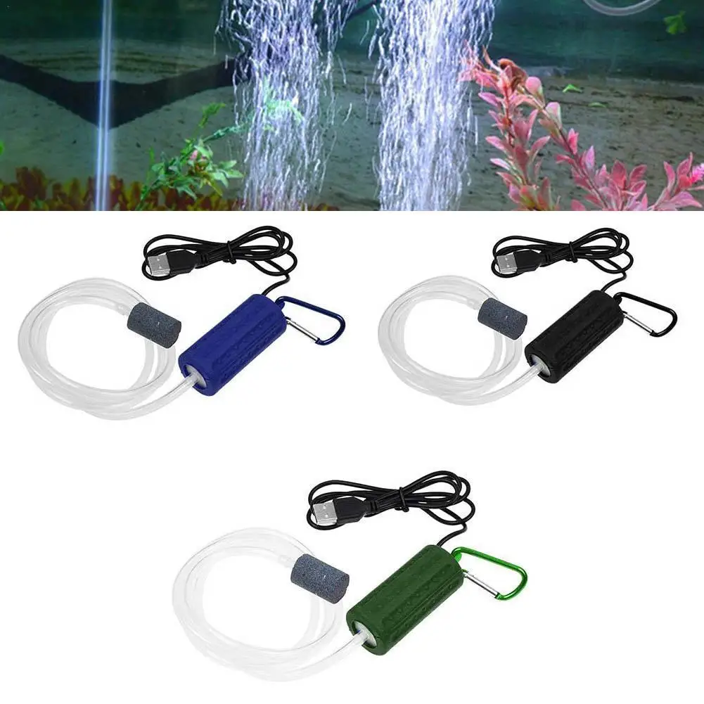 Mini USB Akvarijné Ryby Nádrž Kyslíka Vzduchu Prenosné Čerpadlo Vypnúť Šetrenie Energie Dodávok Vodné Terárium akvárium Príslušenstvo 3