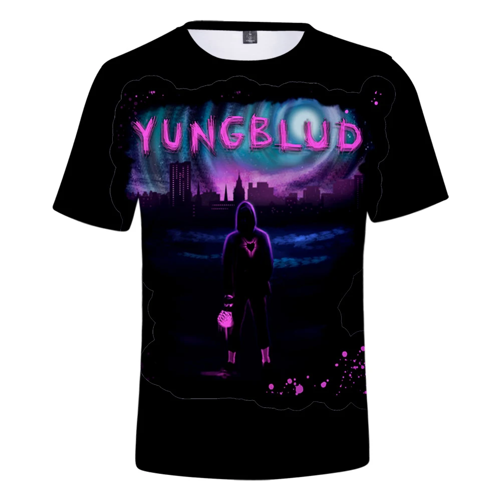 Spevák Yungblud Muži/ženy Móda Cool 3D Vytlačené T-shirts Módne Populárne Bežné T-shirt Streetwear Nadrozmerná 5