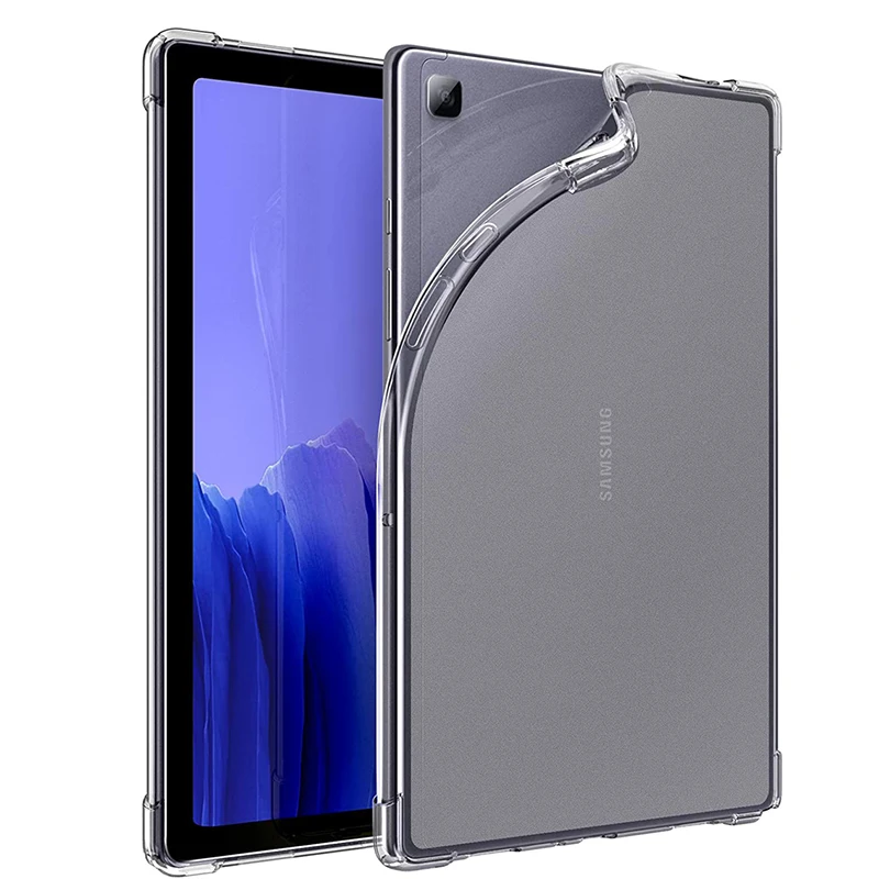 Tablet Case For Samsung Galaxy Tab A7 10.4 Inch 2020 Transparent Clear TPU Soft Flexible Protective Case For Samsung Tab SM-T500 0