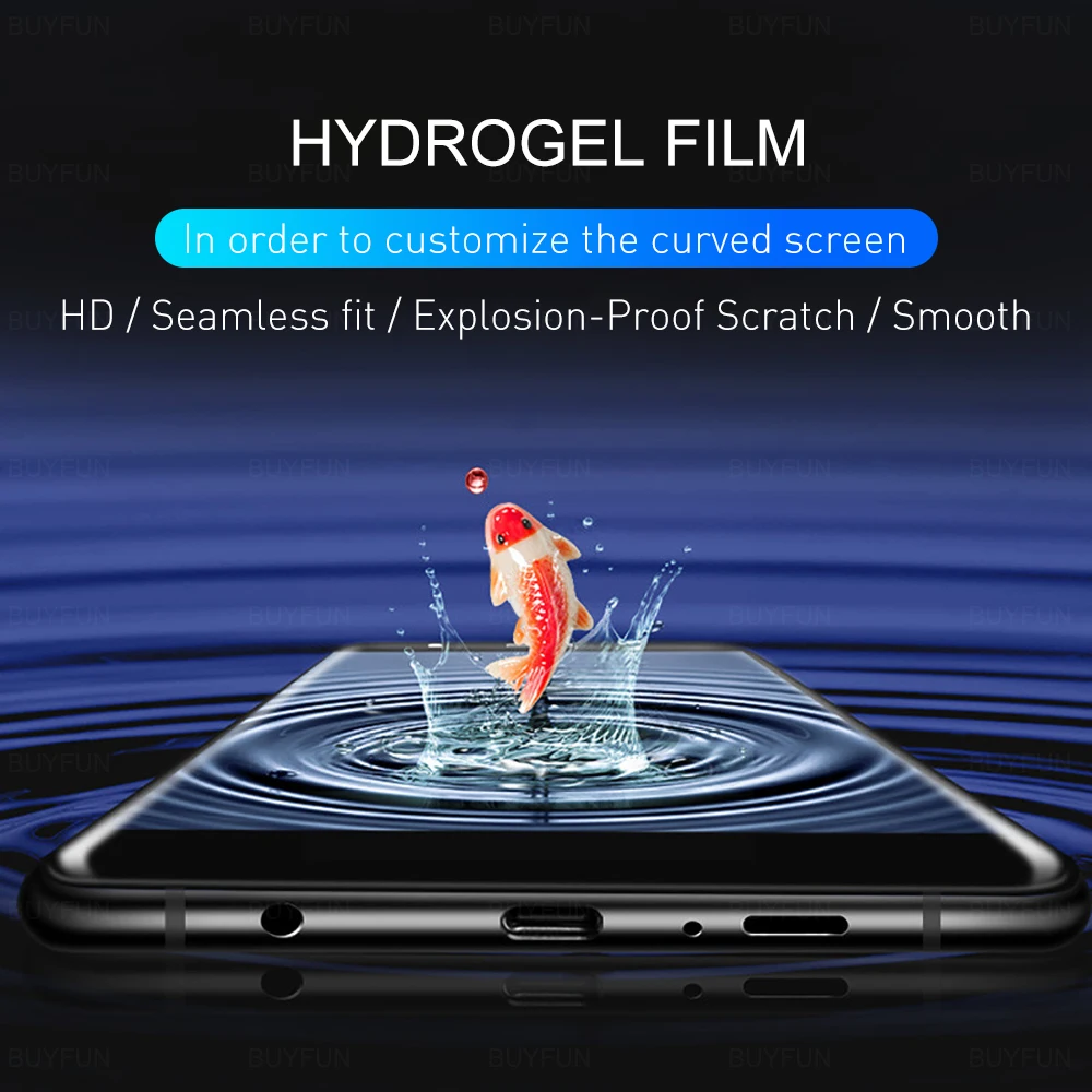 Plný Lepidlo Screen Protector & Späť Hydrogel Film Pre Huawei Nova 5t 4e 7i 6 7 SE 5 T Nova5 Nova5t Č Ochranné Kalené Sklo 5