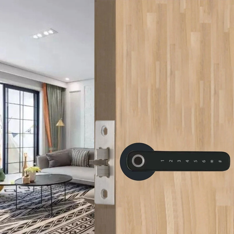 Bluetooth Odtlačkov Prstov Smart Lock Biometrické Automatické Odomknúť App Keyless Entry Dverí Zamky Pre Home/Hotel/Apartmán 5