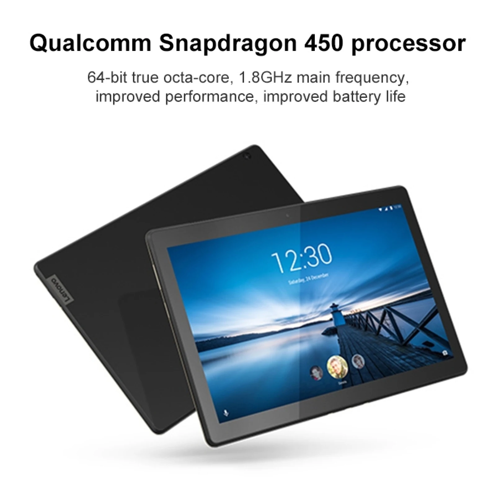 Pôvodnú Kartu Lenovo M10 TB-X605F WiFi TB-X605M 4G LTE 10.1 palcový 2 GB, 16 GB Android 8.0 Qualcomm Snapdragon 450 Octa-core Tablet PC 1