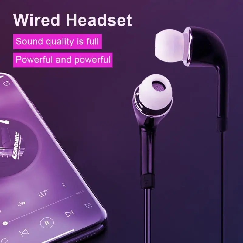 In-Ear Slúchadlá do uší Mi Čerstvé 3,5 mm In-Ear Slúchadlá Pre Samsung Xiao Huawei USB Typu C Slúchadlá S Mikrofónom Headset 0