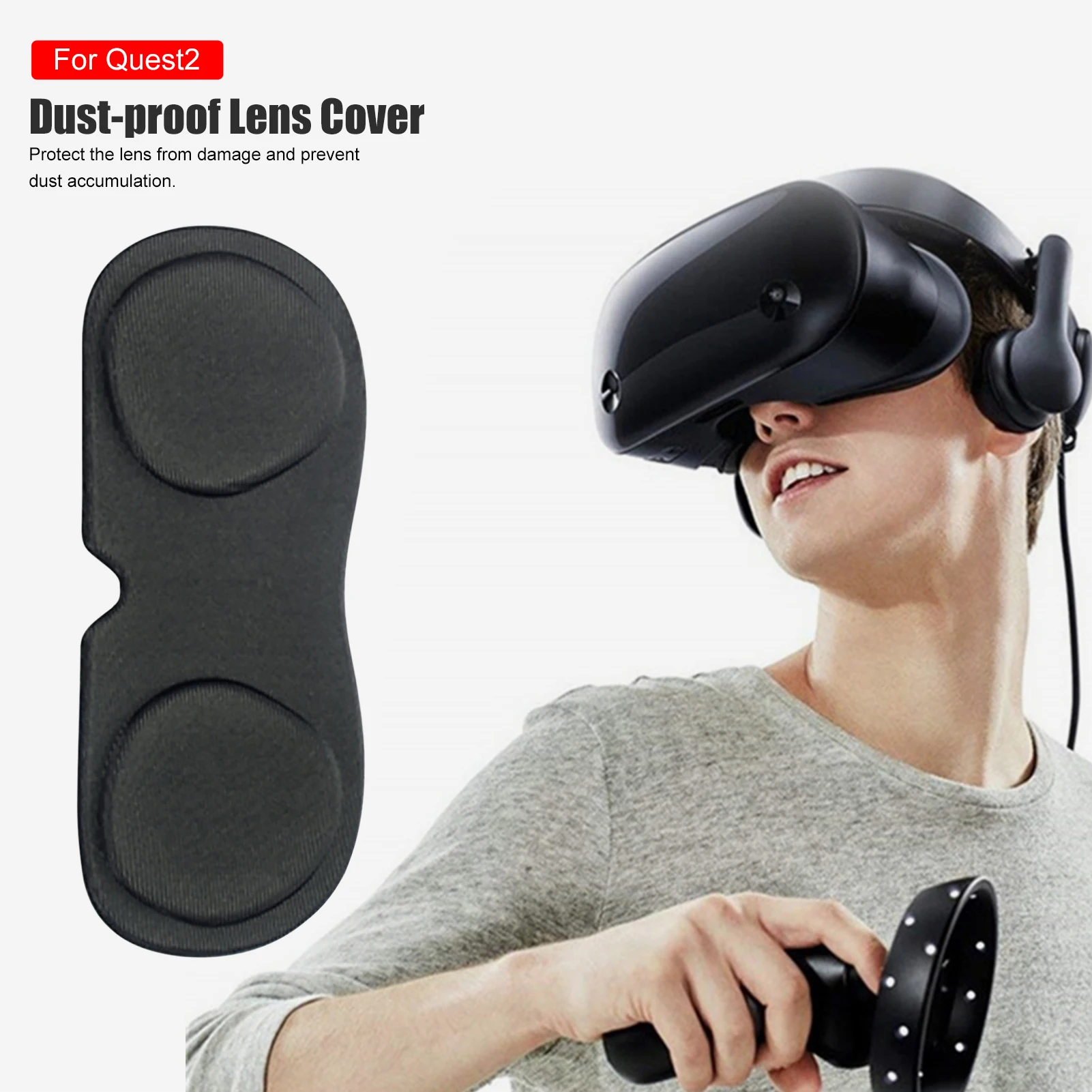 VR Objektív Ochranný Kryt Prachu Dôkaz Prípade Oculus Rift S Herné Headset Príslušenstvo VR Okuliare, Šošovky, Anti-Scratch Kryt Pad Hot 4