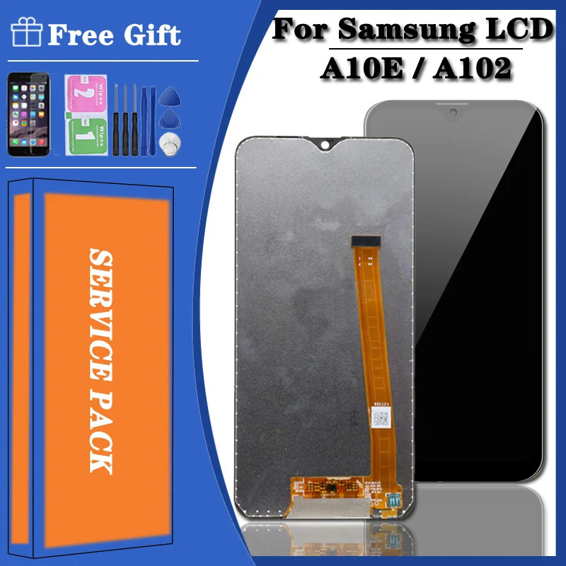 Pôvodný Pre Samsung Galaxy A10E A102 SM-A102U SM-A102F/DS LCD Displej Dotykový Displej Digitalizátorom. S montážou Rámu 3