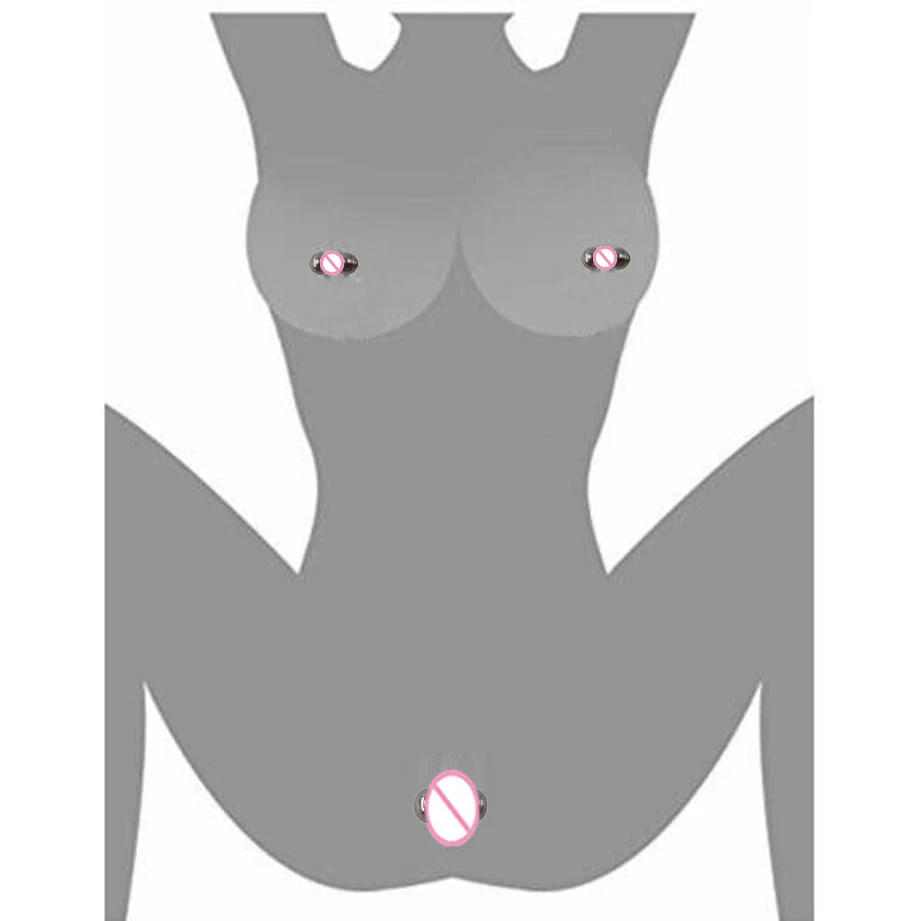 BDSM Kovové Bradavky Svorky Magnetické Gule Pošvy Prsia Stimulátor Klitorisu Dospelých, Sexuálne Hračky Pre Ženy, Páry, Erotické, Sexuálne Produkty 2