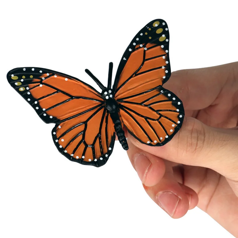 Deti Kognitívne Vzdelávacie Hračky Simulácia Zvierat, Hmyzu Model Mini Animal Butterfly Cyklu Rastu Ozdoby 0